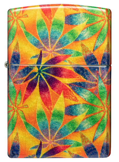 Zippo vžigalnik 48776 Cannabis Tumbled Brass