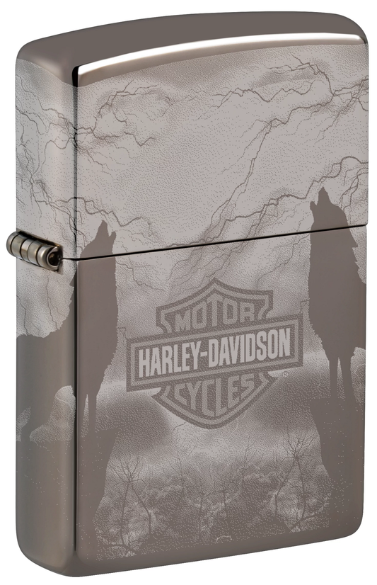 Zippo vžigalnik 48799 Harley Davidson® Wolves