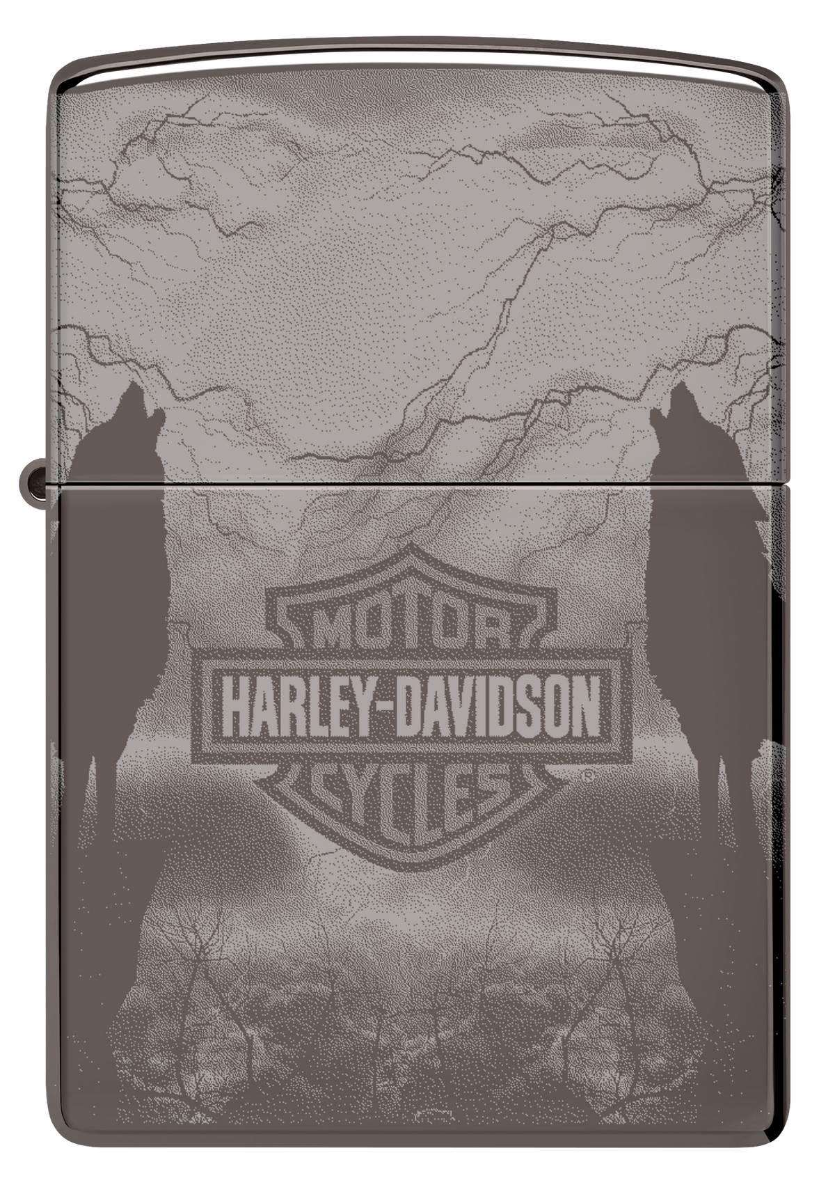 Zippo vžigalnik 48799 Harley Davidson® Wolves