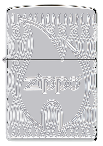 Zippo vžigalnik 48838 Flame Armor HP Chrome