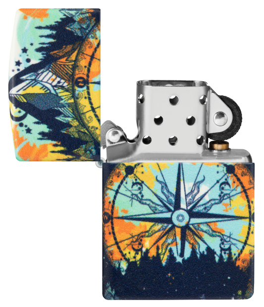 Zippo vžigalnik 49805 Nature Compass, Glow in the Dark