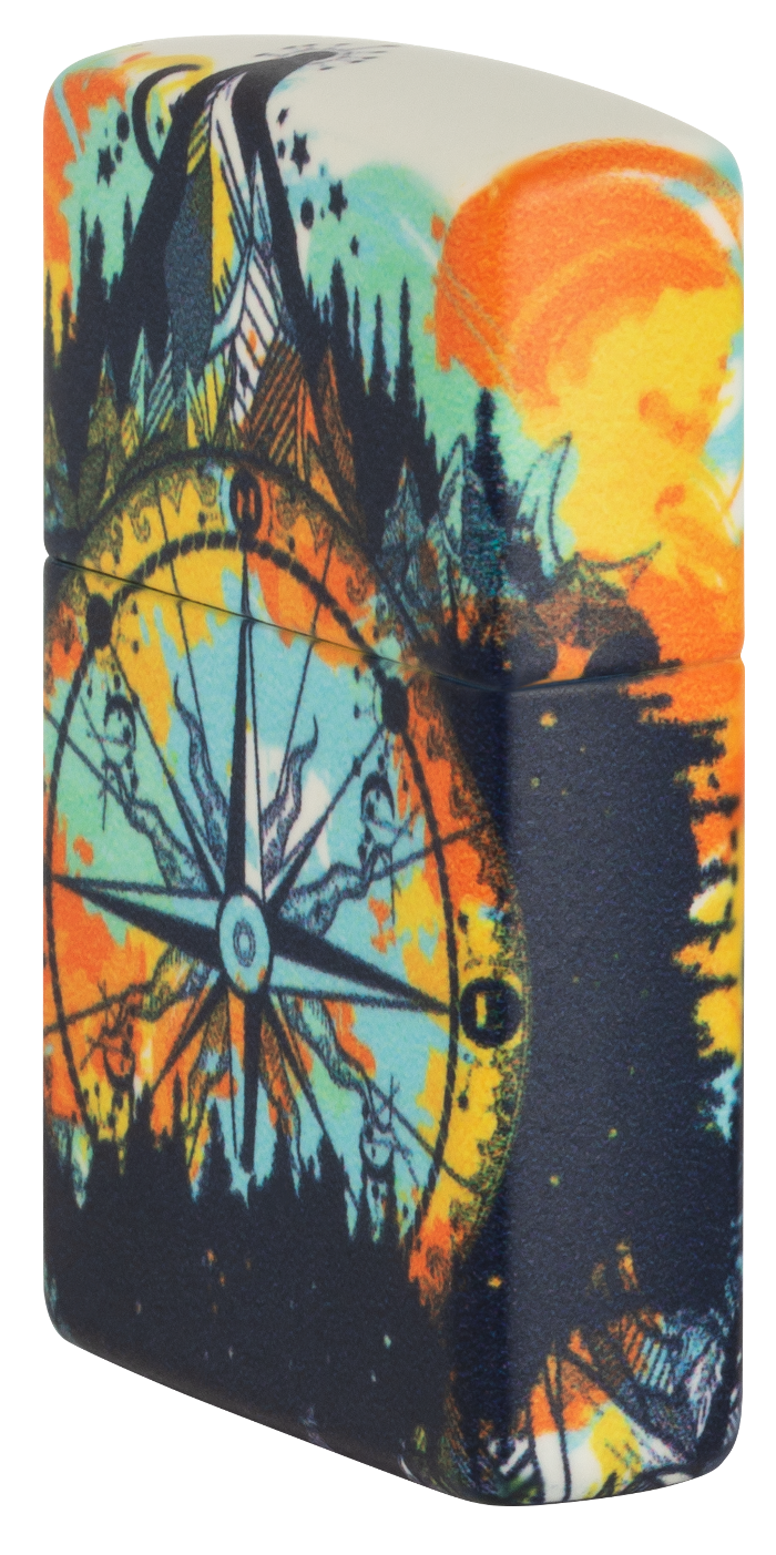 Zippo vžigalnik 49805 Nature Compass, Glow in the Dark