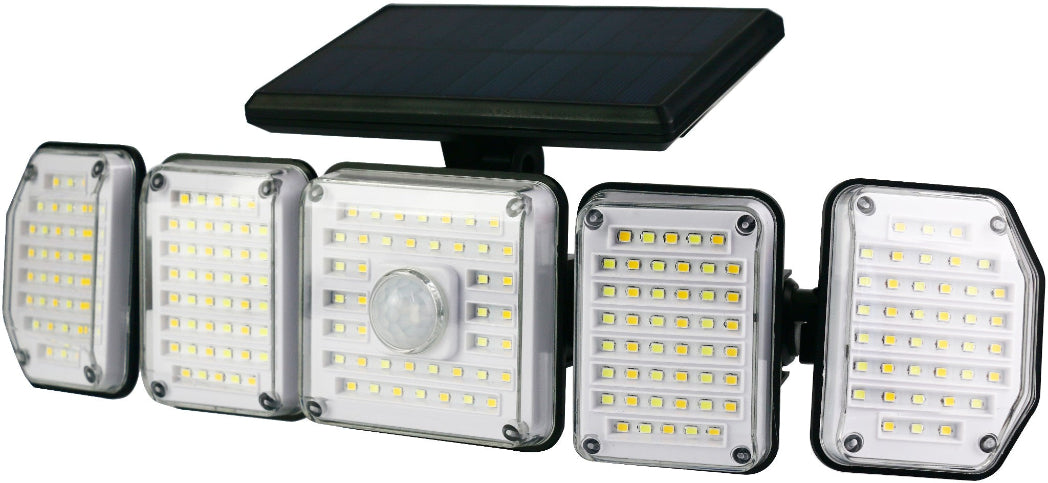 Reflektor solarni senzor IR 5 glav 2.5W 486lm CCT SMD IP44 ESL5H-214SMD-IR