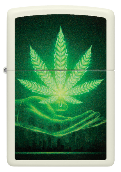 Zippo vžigalnik 60.006.900 Cannabis, Glow in the Dark