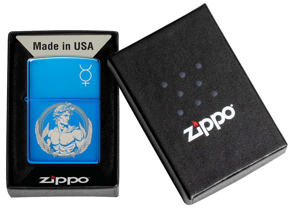 Zippo vžigalnik 60.007.334 God Mercury