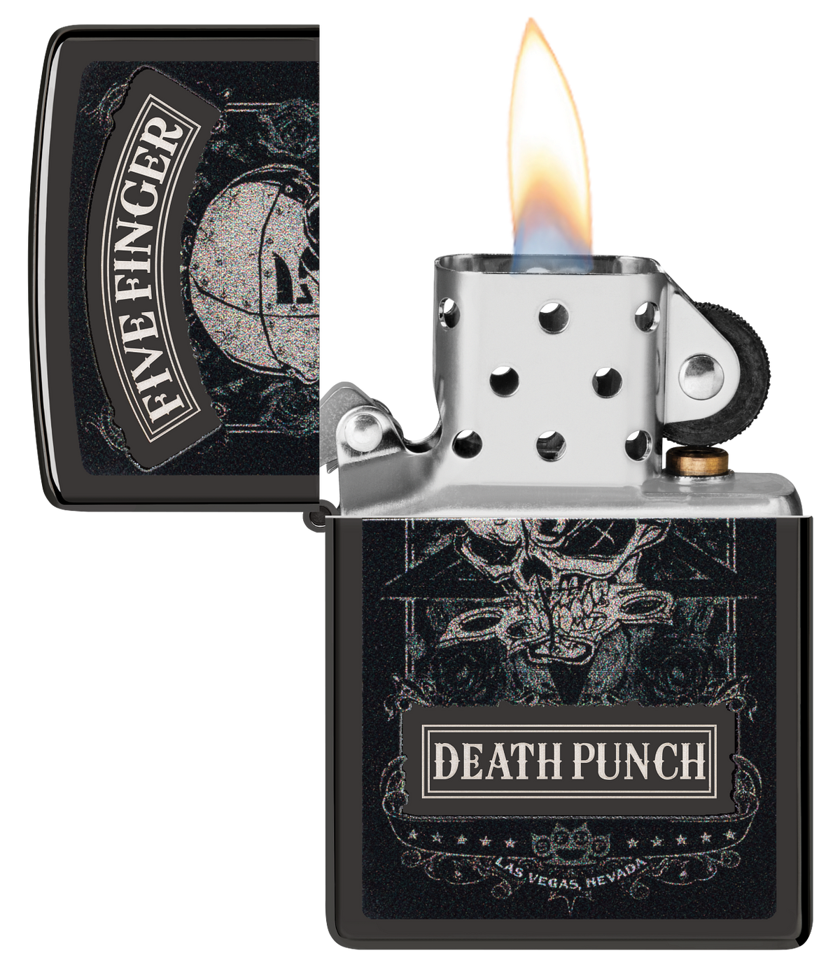 Zippo 60.007.797 vžigalnik Five Finger Death Punch - Skull