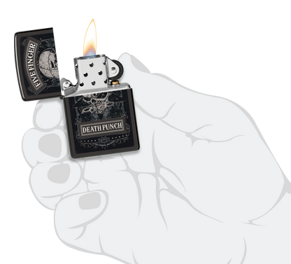 Zippo 60.007.797 vžigalnik Five Finger Death Punch - Skull