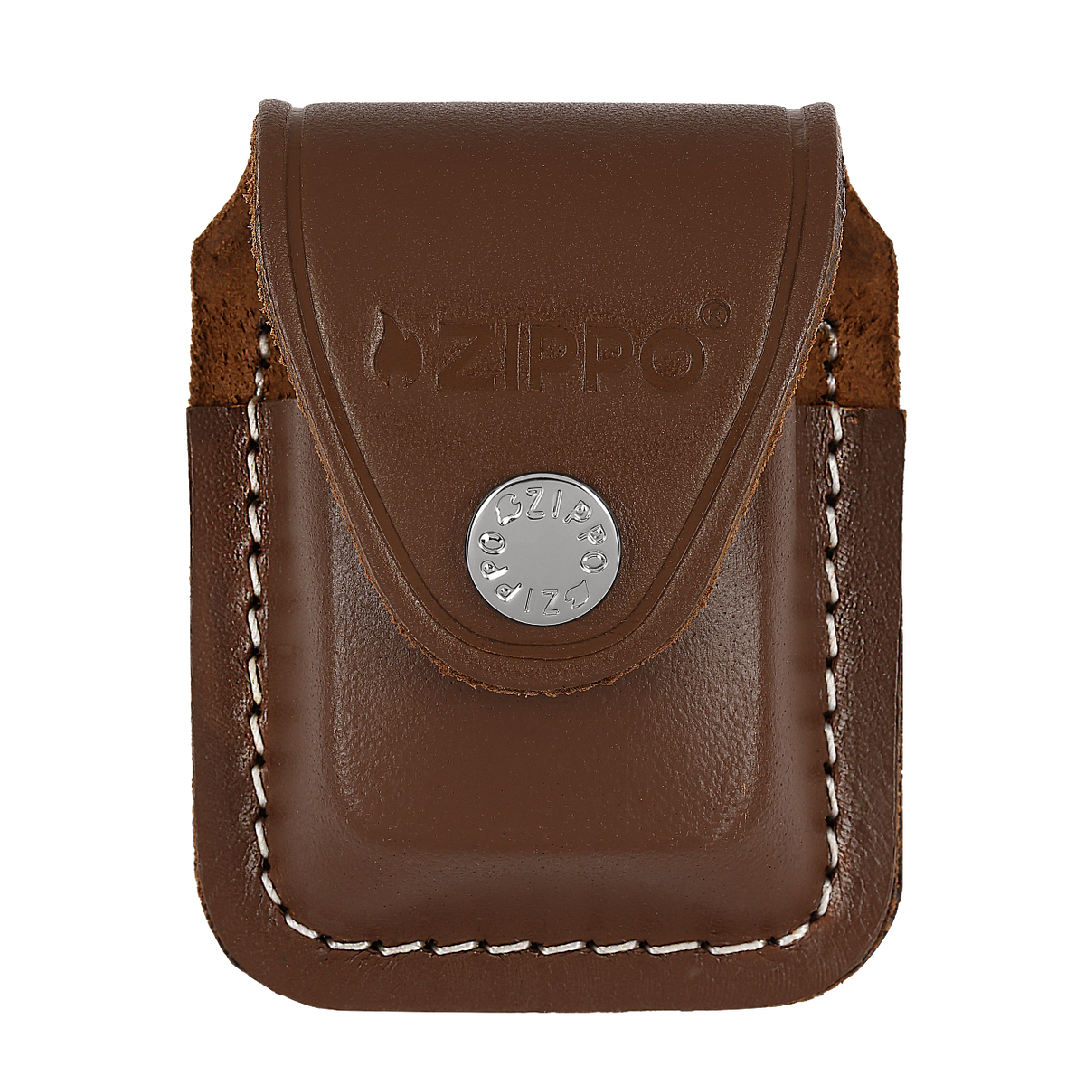 Zippo 67010 Etui za vžigalnik na kovinsko sponko, Rjav