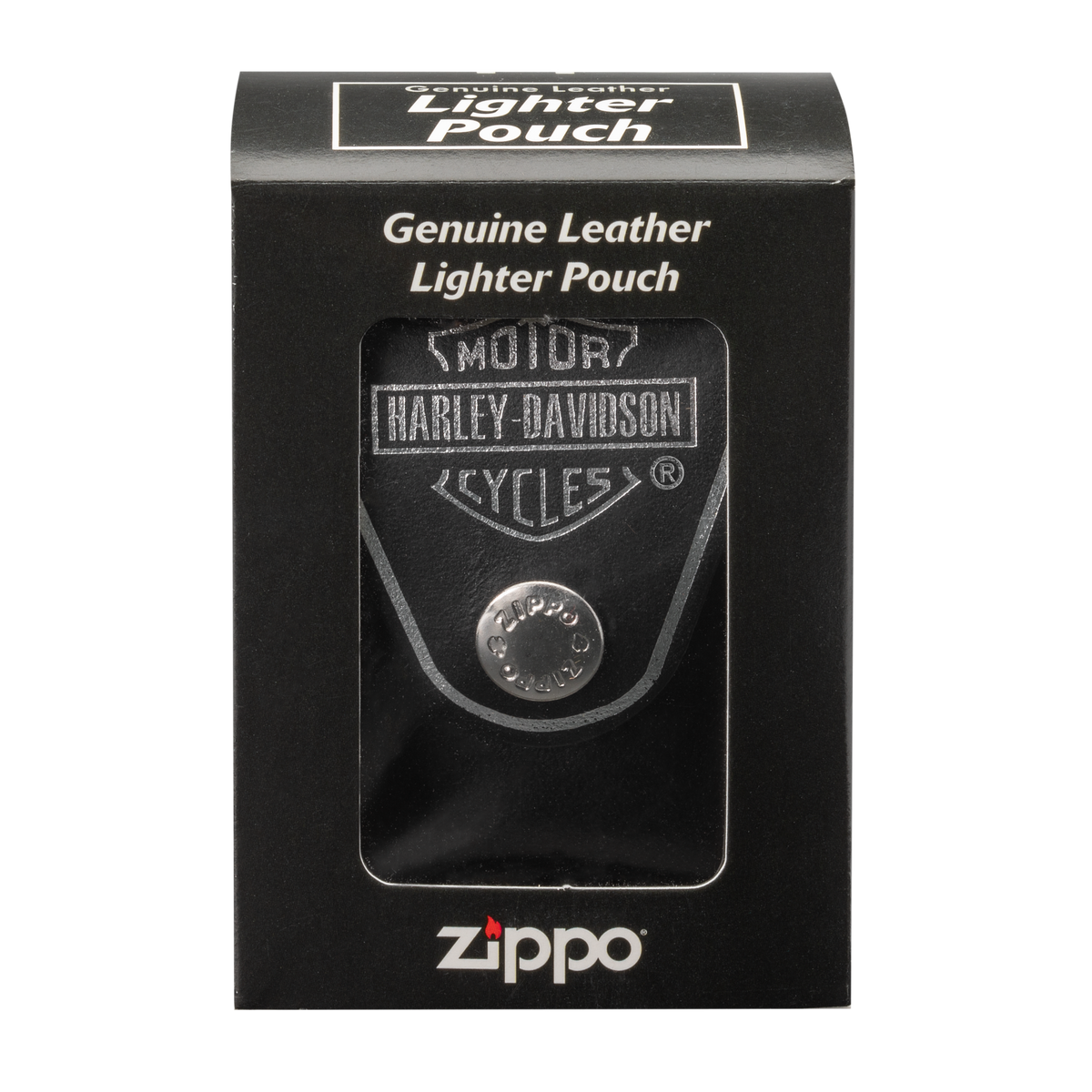 Zippo usnjeni etui HDPBK - Harley Davidson
