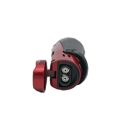Ronson 117001 Plinski vžigalnik Jet Flame Bora rdeč/črn