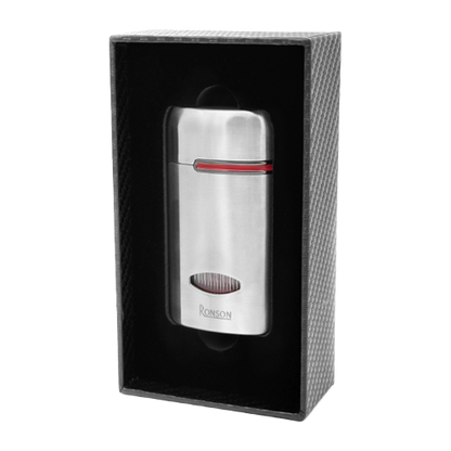 Ronson  114001 Vžigalnik plinski Jet Flame Fen srebrn