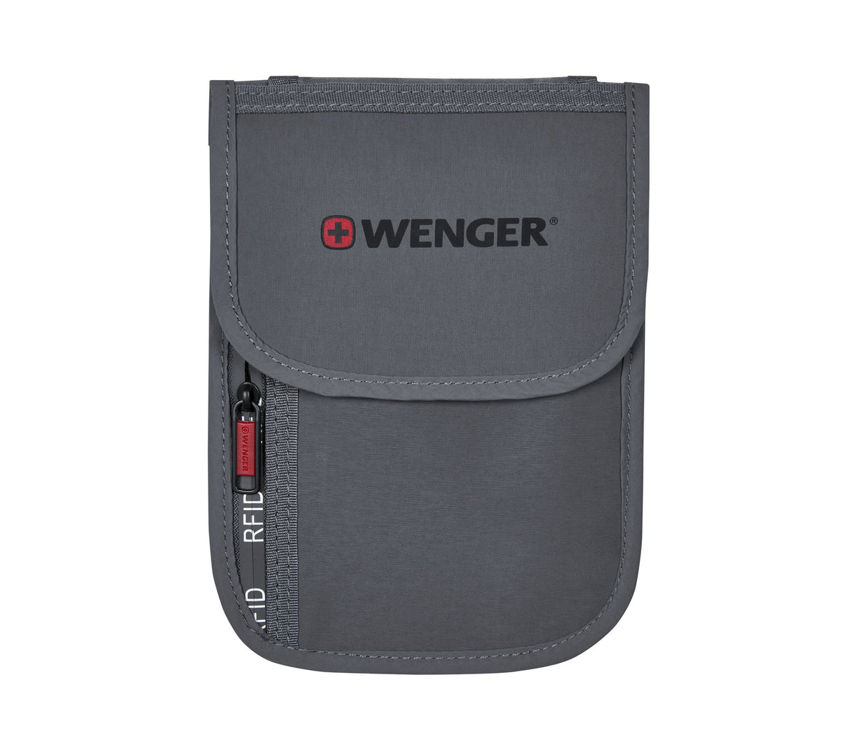 Wenger 611878 Denarnica potovalna za okoli vratu siva