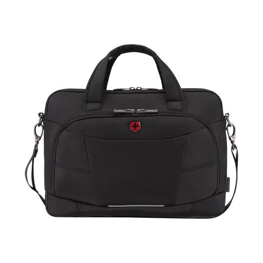Poslovna torba Wenger 653496 Altair za laptop 14", tablico 25cm, Črna