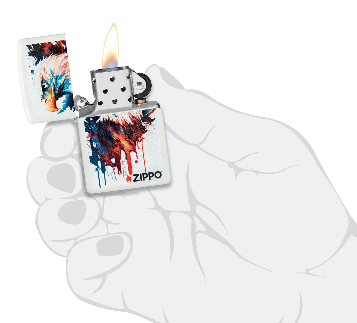 Zippo 46692 vžigalnik Watercolor Eagle