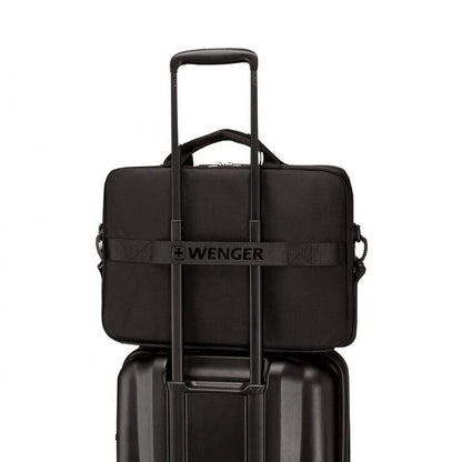 Poslovna torba Wenger 653299 XE Compact, 16", Črna