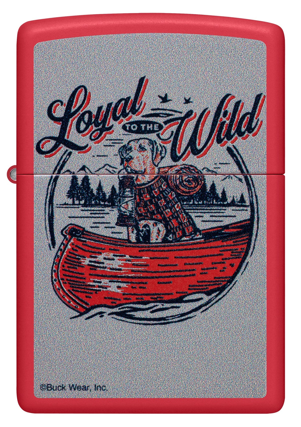 Zippo 46591 vžigalnik Loyal to the Wild by Buck Wear