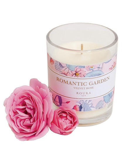 Roura 333481.206 Sveča Romantic Garden - Velvet Rose