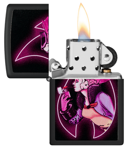 Zippo vžigalnik 48139 Windy Neon Sign