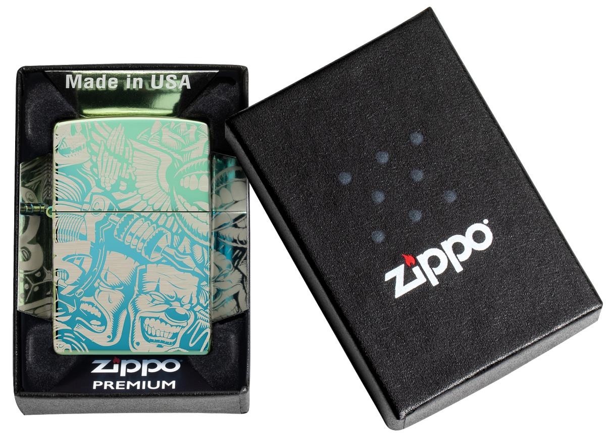Zippo vžigalnik 48410 Tattoo Theme