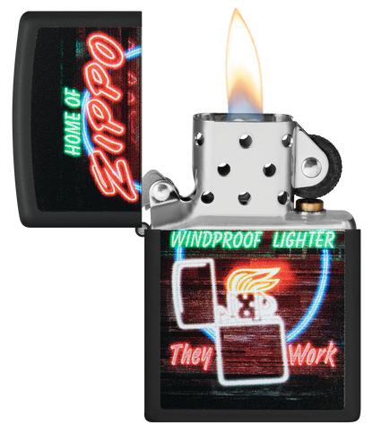 Zippo vžigalnik 48455 Zippo Neon Sign