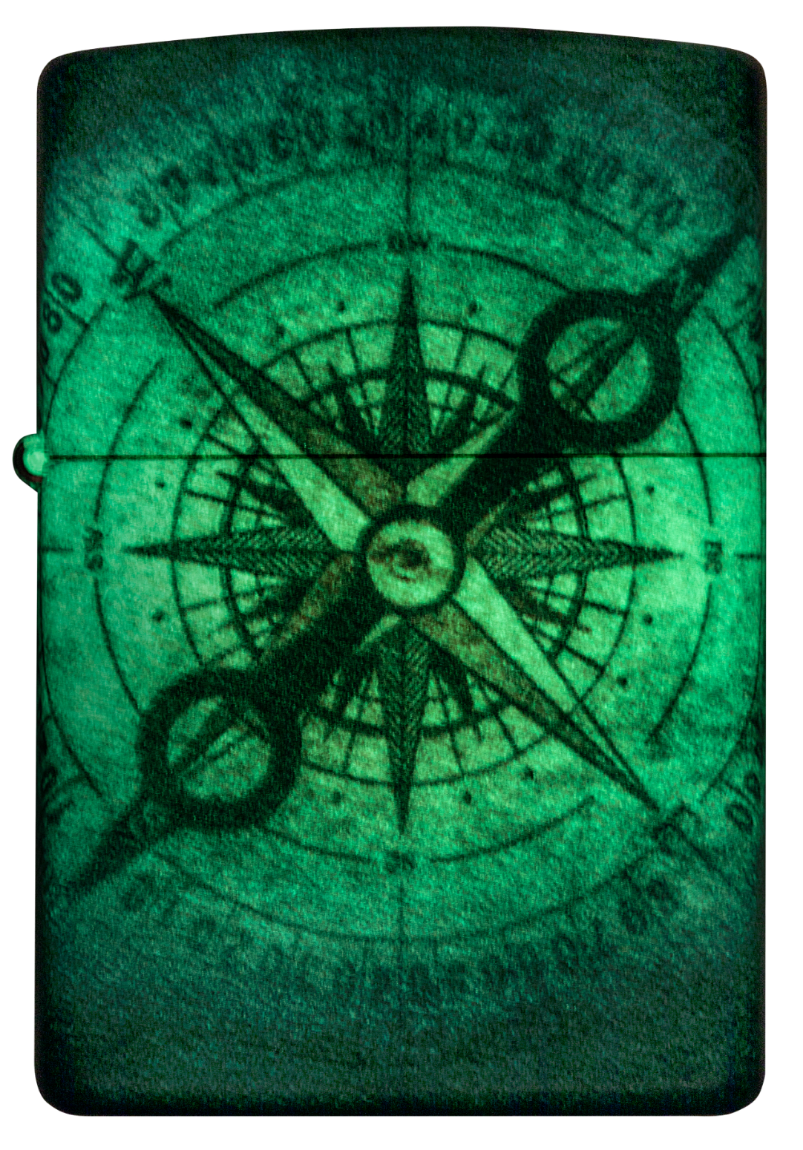 Zippo vžigalnik 48562 Compass Skull