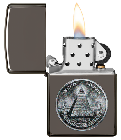 Zippo vžigalnik 49395 Great Dollar Seal