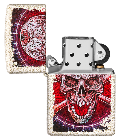Zippo vžigalnik 49410 Raging Skull