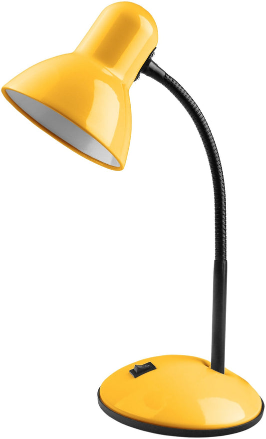 Avide 915562 Namizna svetilka Basic Simple E27 max 40W rumena
