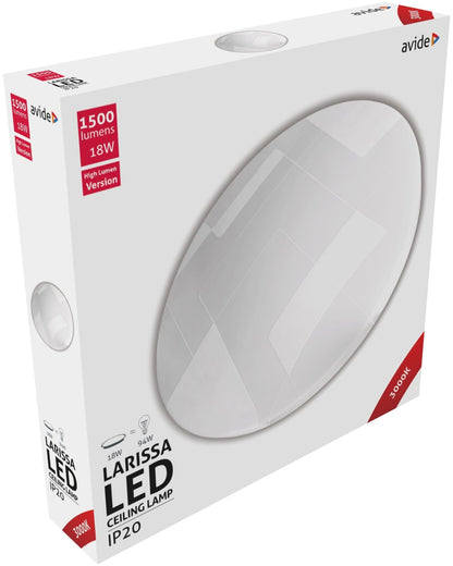 Avide 924168 Stropna svetilka Larissa LED 18W 3000K 1500 lm