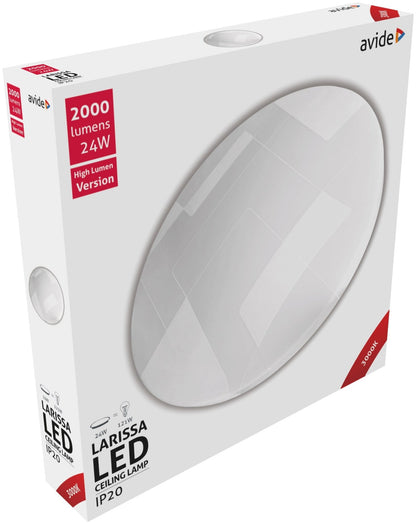 Avide 924182 Stropna svetilka Larissa LED 24W WW 2000 lm