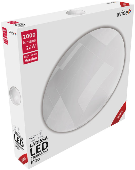 Avide 924182 Stropna svetilka Larissa LED 24W WW 2000 lm