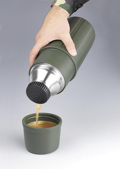 Isosteel VA-9810P Termovka X-Line 1L, olivno zelena